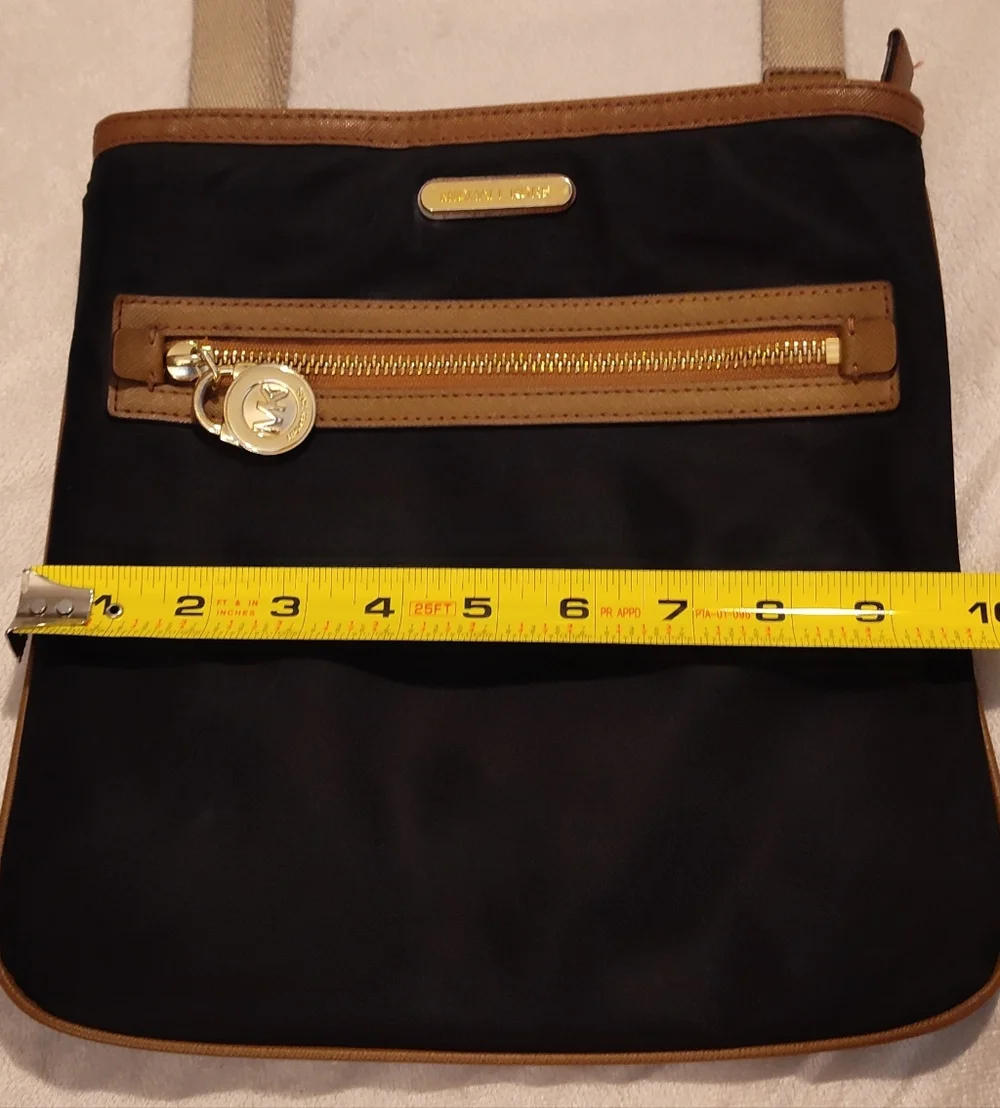 Michael Kors Black and Brown Crossbody Bag - Picture 12 of 13